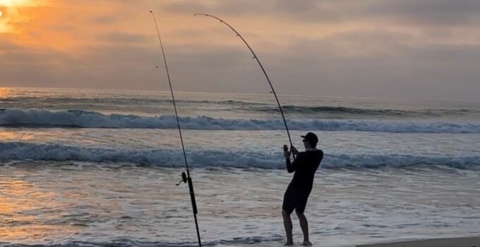 surf fishing