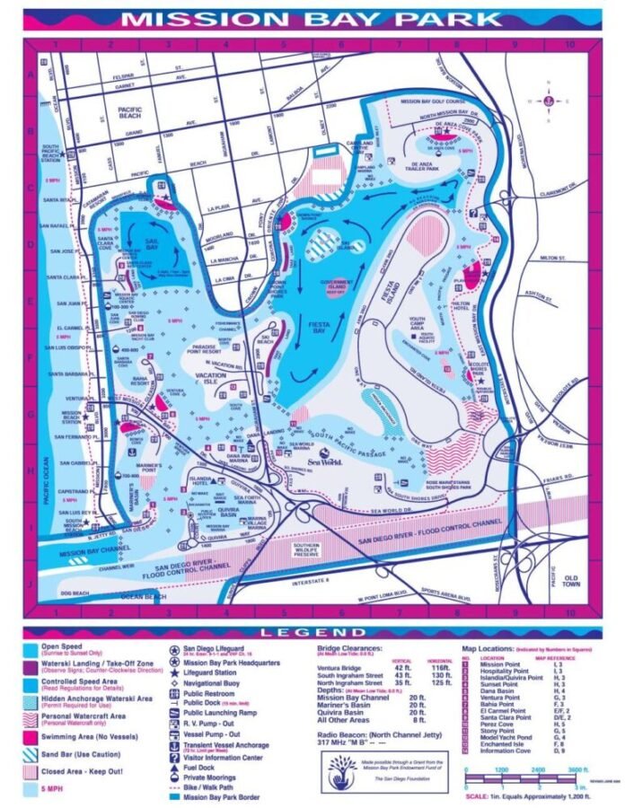 Map of Mission Bay