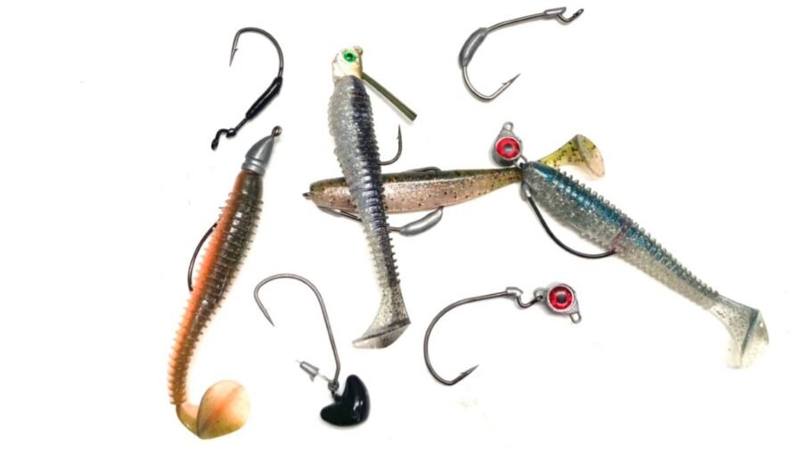 the best swimbait hooks and jigheads for surf fishing