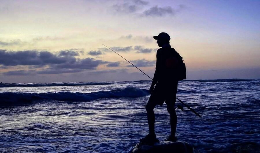 surf fishing