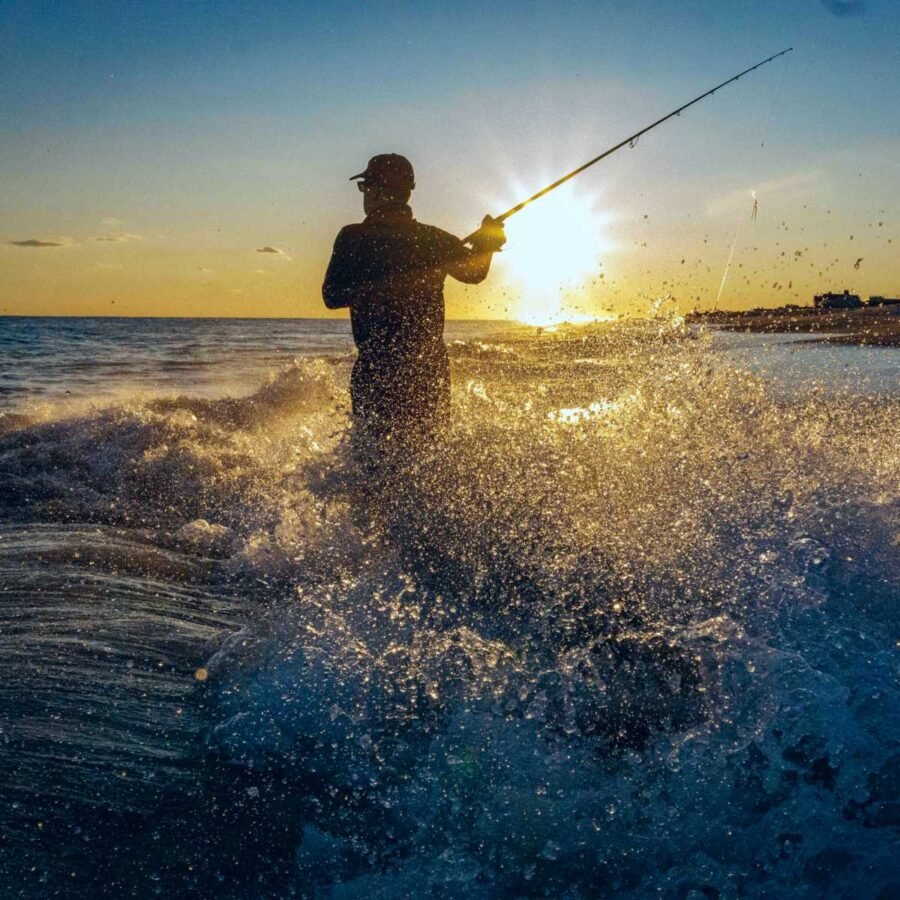 ways to avoid seaweed while surf fishing