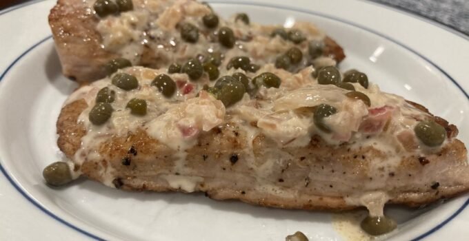 savory halibut recipe