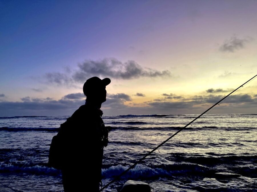 shore fisherman