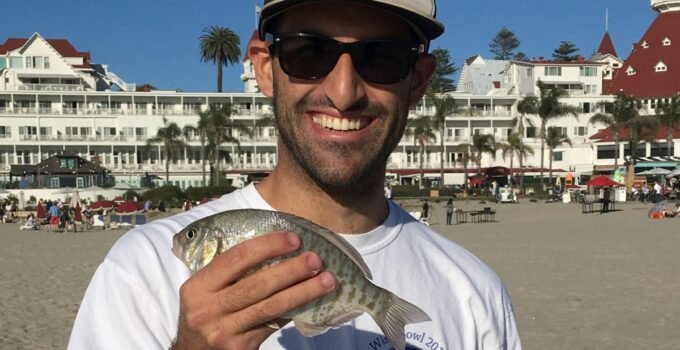 surf fishing Coronado beach