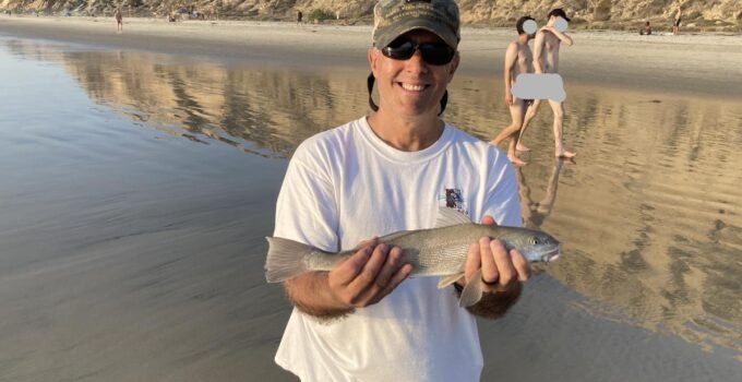 surf fishing blacks beach