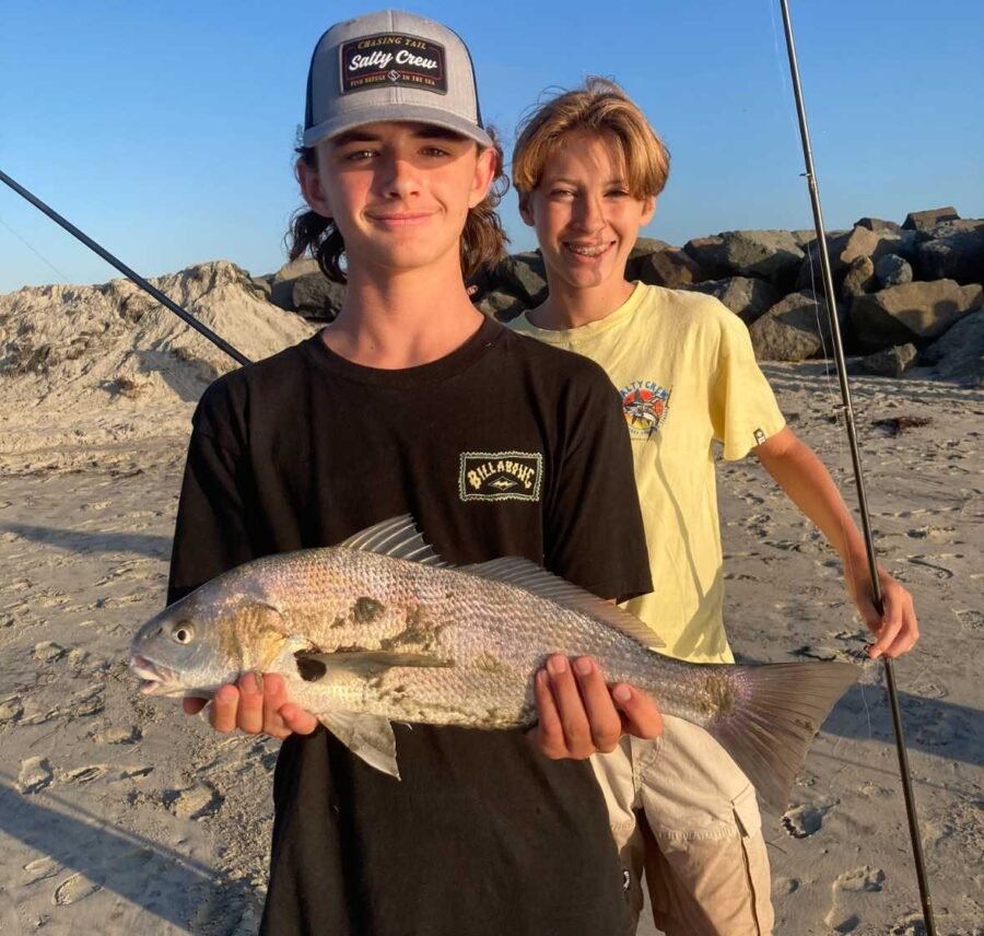 Mission Beach Surf Fishing