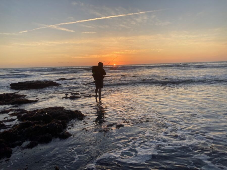 Carlsbad surf fishing