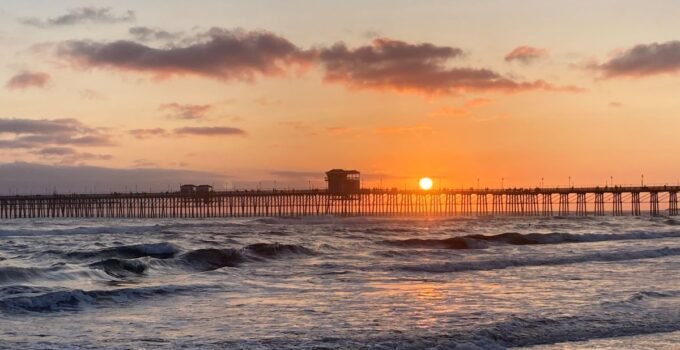 surf fishing oceanside beach