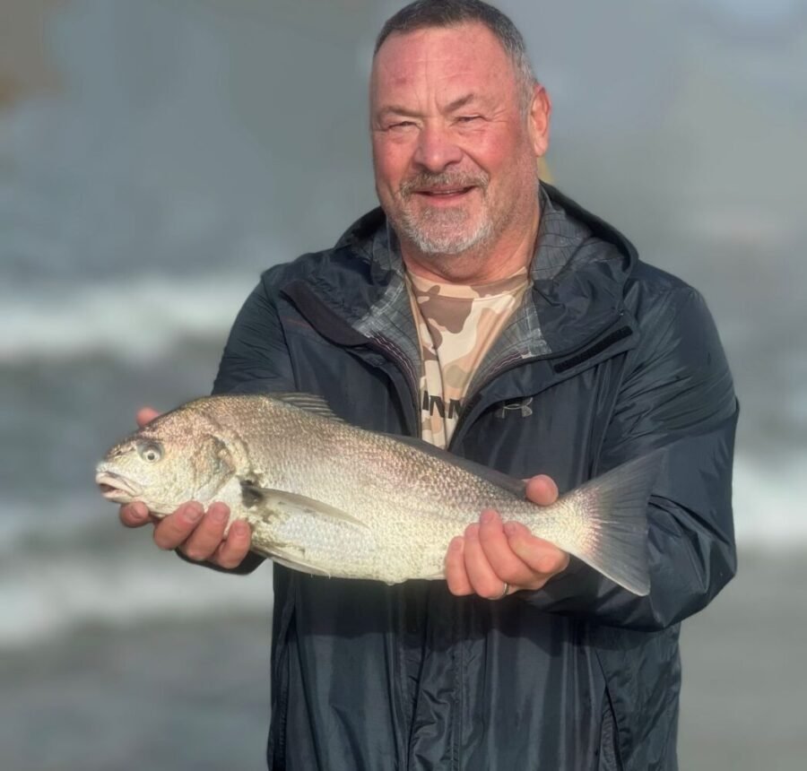 surf fishing report 2025 - spotfin croaker