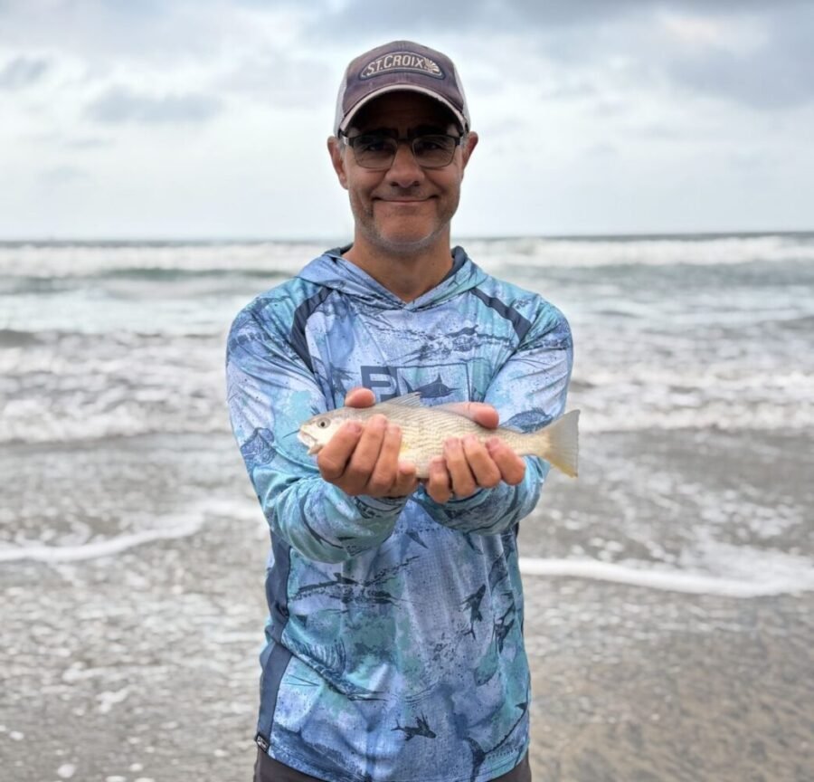 yellowfin croaker surf fishing report