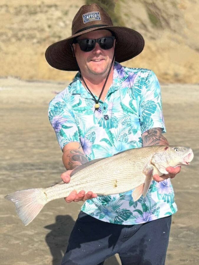 surf fishing for corbina