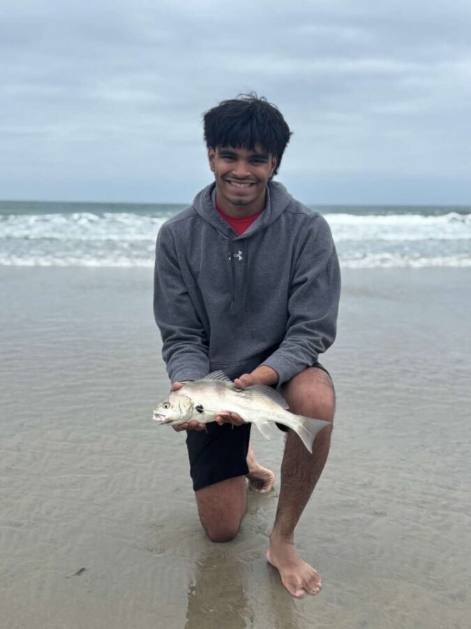 spotfin croaker - June surf fishing report