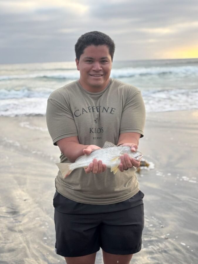 croaker fishing - august surf fishing report