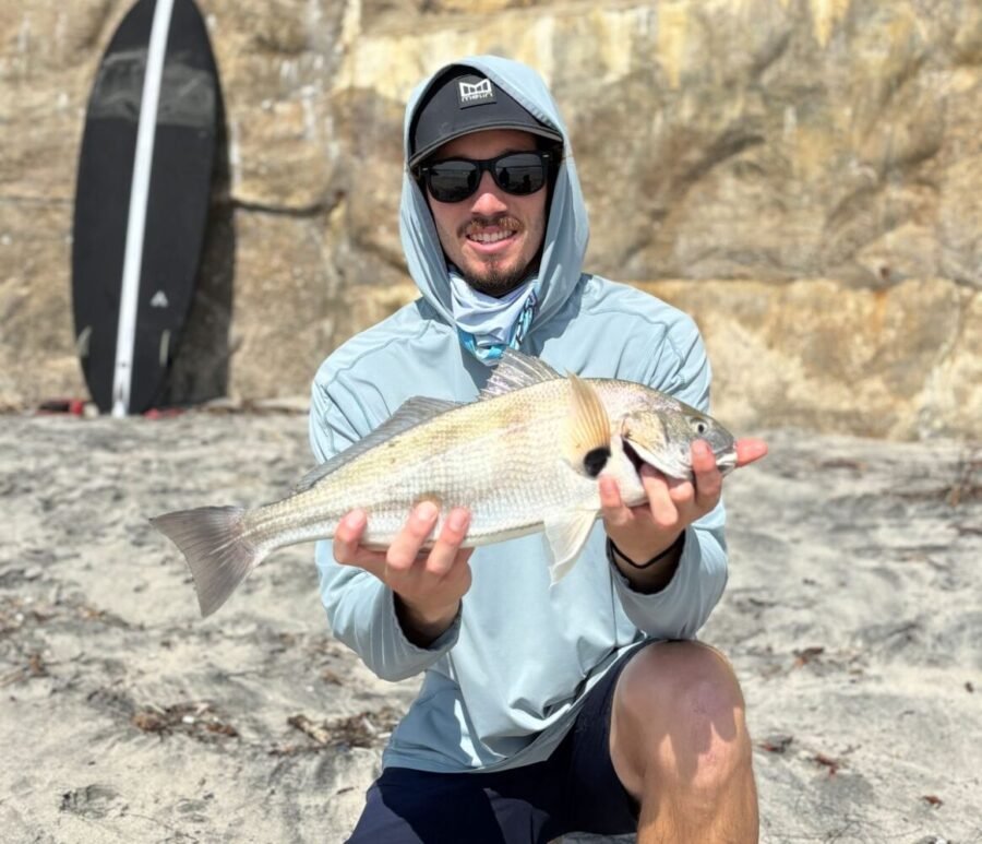 spotfin croaker surf fishing